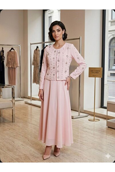 Pyramid masterpieces Women's two-piece midi dress