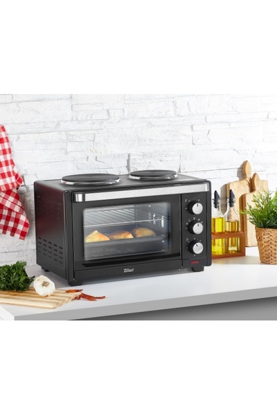 Zilan Cuptor electric ZLN0997, 1600W, 28l, temperatura reglabila 100-230°C, t...