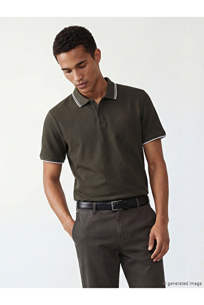 LC Waikiki Nevavm with a Difference Polo Collar Men's T-Shirt