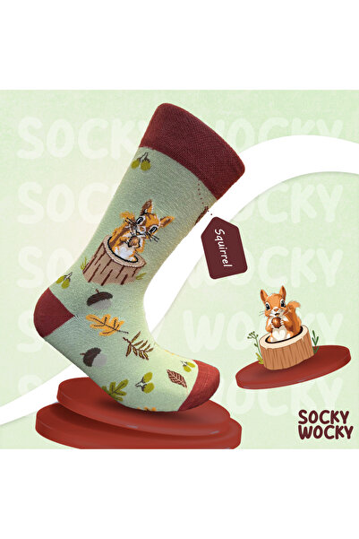 Socky Wocky Unisex Cotton socks with Printed