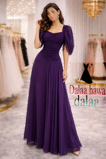 dalaa chiffon dress