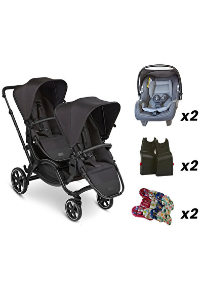 ABC Design Zoom Ink & Jixy Antrasit Travel Set (ABC Design Bebek Arabası + Ji...