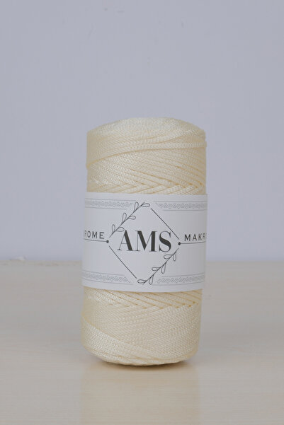 AMS 4Mm-200Gr Macramé Thread P Polyester Macramé Thread Supla Thread and Ça B...