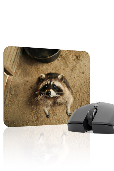 mousepad bastir Mousepad pentru jocuri Rakun antialunecare din cauciuc cusut ...