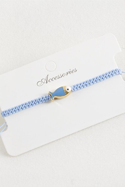 Angel Of Life Fish Enamel Macrame Braided Bracelet