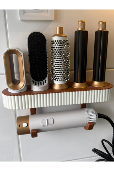 Akgün's Dyson Airwrap Compatible Wall Mount and Nozzle Stand - Stylish Design...