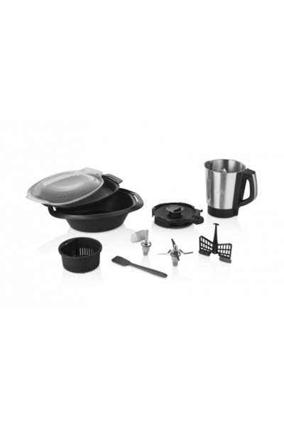 Zilan Robot bucatarie multifunctional ZLN9334, 30 functii, 1700W, 3.3L, otel inoxidabil, aplicatie mobila