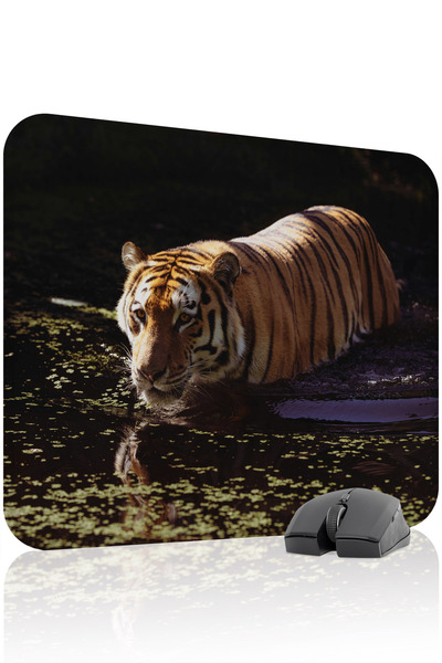 mousepad bastir Mousepad pentru jocuri din cauciuc cu cusături Black Sea Tige...
