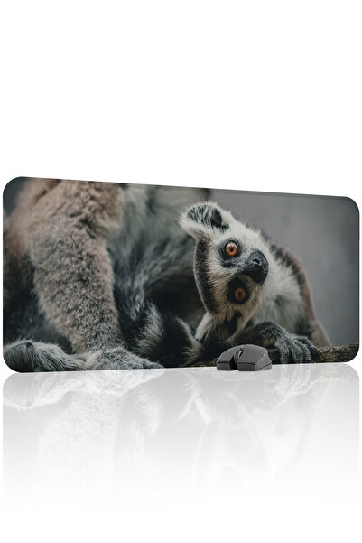 mousepad bastir لوحة ماوس الألعاب المطاطية المخيطة من ليمور مانع للانزلاق V3 ...