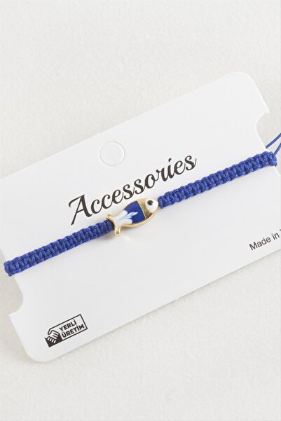 Angel Of Life Fish Enamel Macrame Braided Bracelet