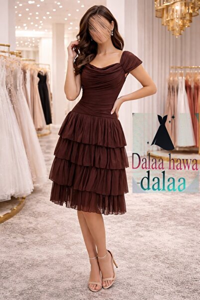 dalaa Soft Crinkle Dress