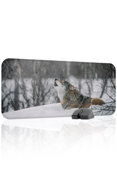 mousepad bastir Bozkurt antialunecare Mousepad pentru jocuri din cauciuc cusu...
