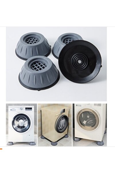 08dericraft ÇAMAŞIR MAKİNASI SARSINTI KESME VE SUDAN KORUMA VANTUZLU TAKOZ TAKIM