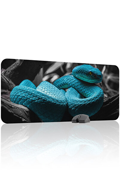 mousepad bastir Yılan Αντιολισθητικό Ραμμένο λαστιχένιο mousepad για παιχνίδι...