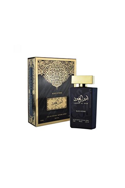 ALMAS PERFUMES عطر امير العود بلاك انتنس اصفر اللون 100مل .