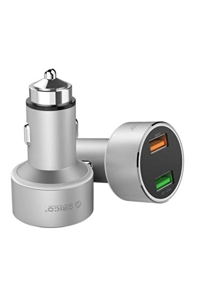 Orico Car charger UPC-Q2 30W, 2 x USB (Silver)