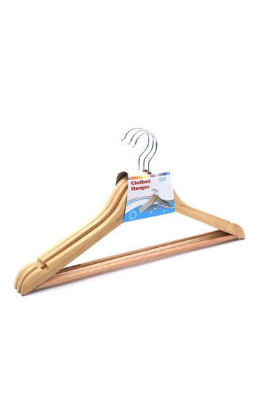 OEM Wooden Hanger Set, 3 Pieces