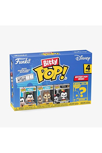 Funko Bitty Pop: Disney -Goofy 4Lü Paket Renkli Figür 71322 Juststep