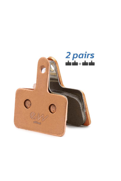 eWheel Σετ 2 ζευγών τακακιών φρένων από πυροσυσσωματωμένο υλικό RT004 για ηλε...