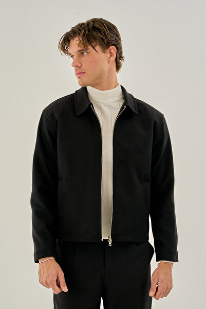 Bossago New Season High Quality Men's Timeless Design Melton Jacket