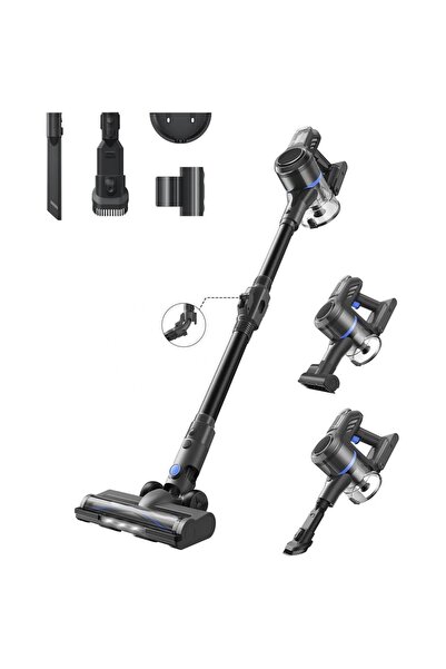 MOVA Aspirator vertical J30, 450 W, Autonomie 60 minute, Afisaj LED, Recipien...