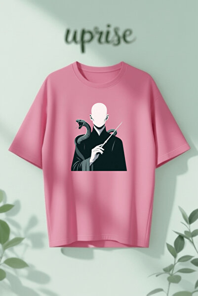 Vordevia Voldemort Slytherin Printed Cotton Lu Oversized t Shirt