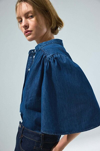 H&M Denim blouse