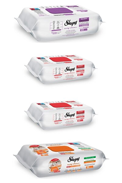 Sleepy Set 4 Șervețele Mixte Sleepy: Orchid Garden, Clasic