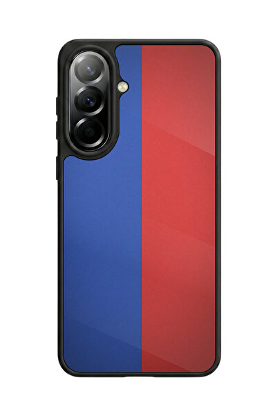 Aksel Kılıf Samsung Galaxy A57 Compatible Printed Case, Matte Black, Soft Sil...