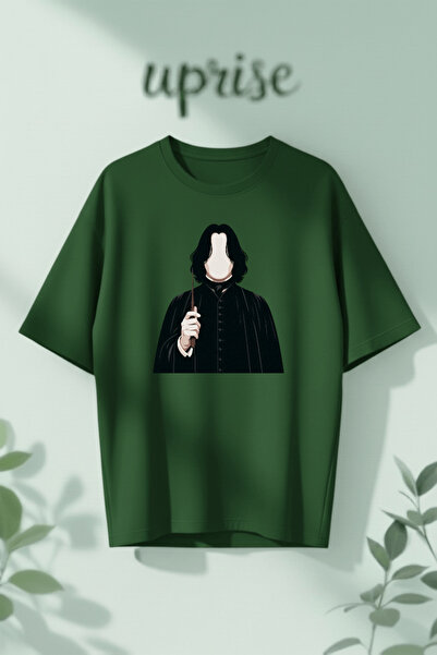 Vordevia Snape cu imprimeu bumbac lu supradimensionat tricou
