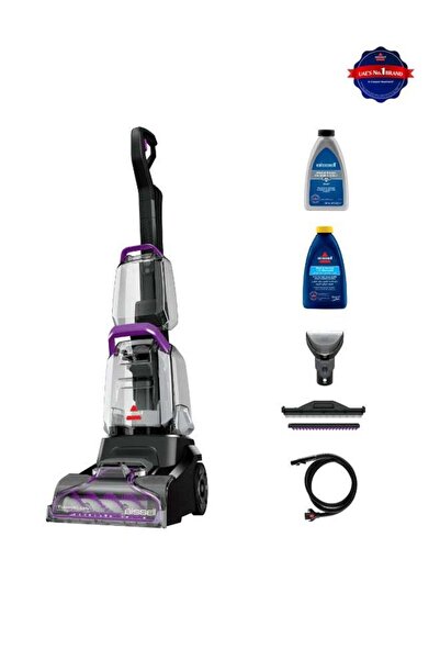 Bissell TurboClean PowerBrush 4085K – Carpet Cleaner with 4-Row Brushroll, Po...