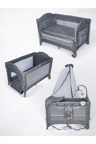 Baby Cara 5in1 Portable Baby Bedside Crib Foldable Baby Cot Playard with Mosq...