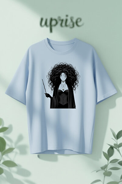 Vordevia Μπελατρίξ Λεστρέιντζ με τύπωμα Βαμβάκι lu oversized Μπλουζάκι