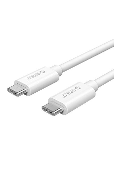 Orico Cablu de date CTC100-10, USB Type-C - USB Type-C, 1m (Alb)