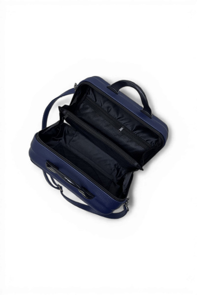 ALBATROS Ppm55 Dark Blue Makeup, Hairdressing and Personal Care Bag Items, Faux Leather