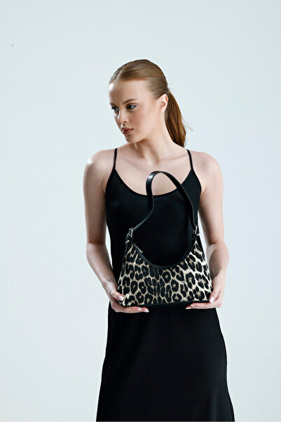 che atelier حذاء نسائي طبعة الفهد لي حقيبة كتف - موديل Y2K باجيت