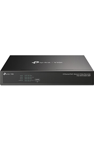 TP-LINK NVR VIGI NVR1008H-8MP, PoE+, 8 channels