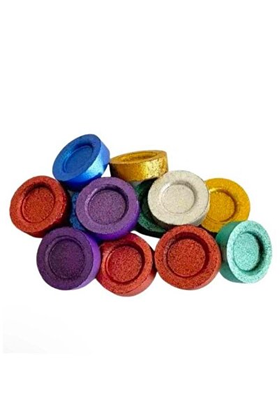 Generic 50 قطعة من الفحم الملون سريع الاشتعال