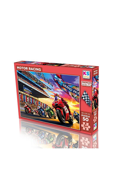 Ks Puzzle 31753 لغز سباق السيارات 50 قطعة