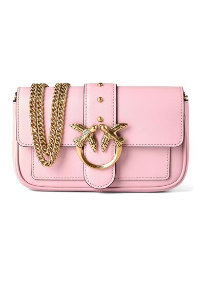 PİNKO Love One One Umhängetasche Leder 19.5 cm