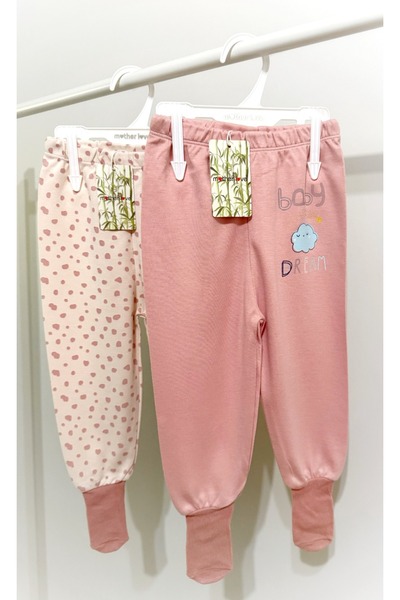 Mother Love 2 li çoraplı pantolon pijama