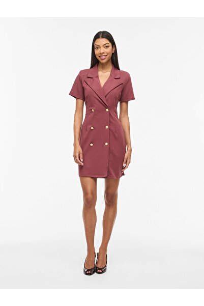 VILA Blazerkleid VICLARA Kurzärmeliges