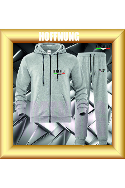 HOFFNUNG Unisex Casual Tracksuit Set Napoli Hoffning Outdoor Full Zip
