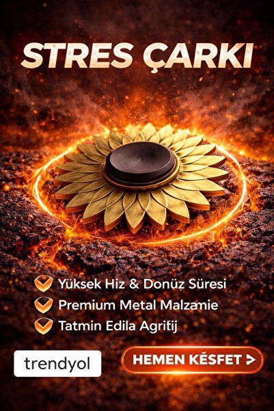 TEKNOKUTUM Metal Stres Çarkı Yüksek Dönüş Gücüne Sahip papatya