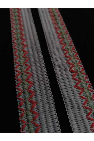 ULUPAMİR شريط زخرفي محبوك ملون قطن بطول 1 متر