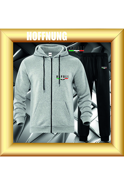 HOFFNUNG Unisex Casual Tracksuit Set Napoli Hoffning Outdoor Full Zip