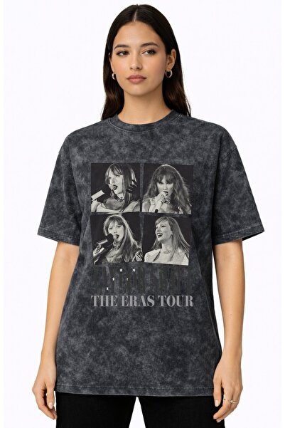 SEVBANO Μπλουζάκι Taylor Swift The Eras Tour Singer με στάμπα Unisex Oversize...