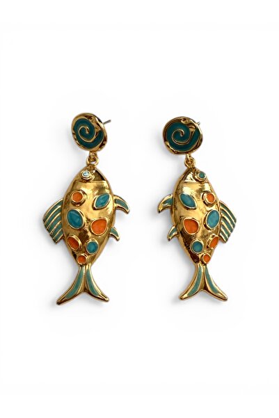Bo Takı ve Aksesuar Fish Earrings