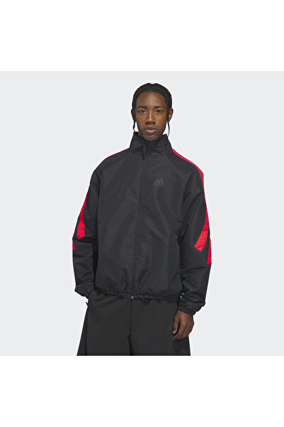 adidas Basketball Unisex Siyah Ceket
