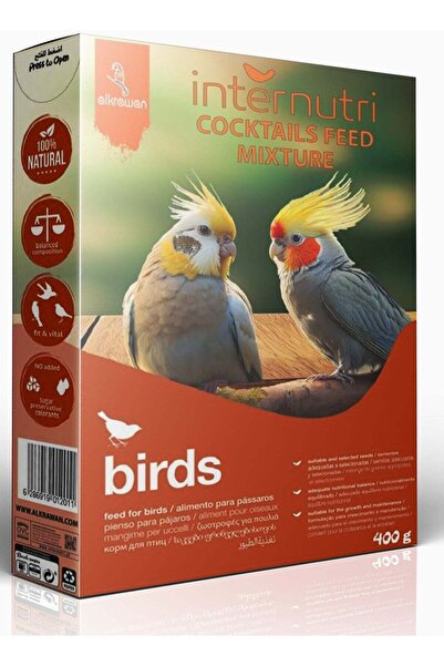 Inter Nutri Bird Food for Cockatiel 400g